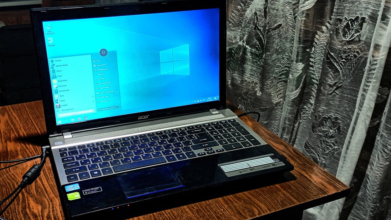 Разборка и замена клавиатуры в ноутбуке Acer V3-571G-5323G75Makk