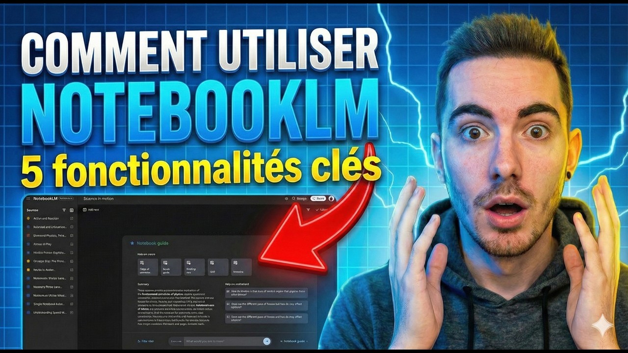 Gemini 3 avec NOTEBOOKLM est INCROYABLE