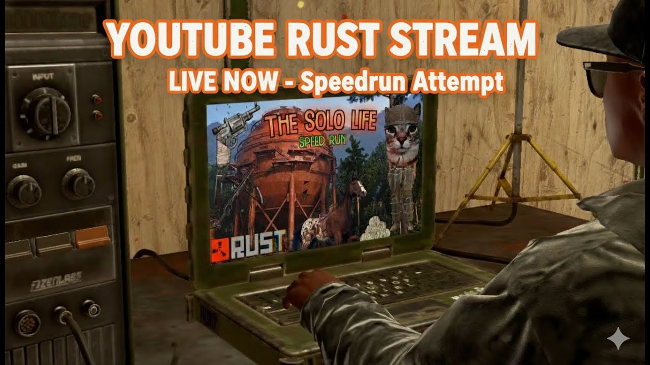 Rust SOLO Wipe With 6000 Hours! [LIVE]