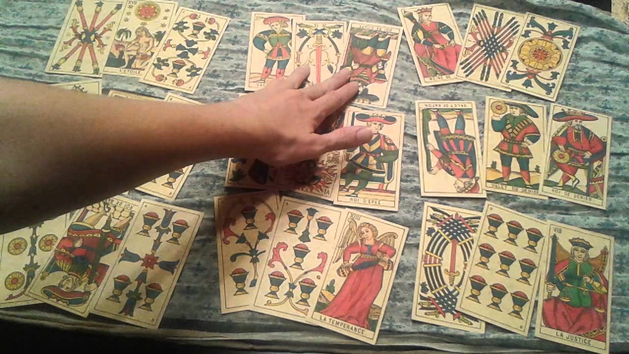 Tarot de Marsella #17 Tirada general con 78 cartas