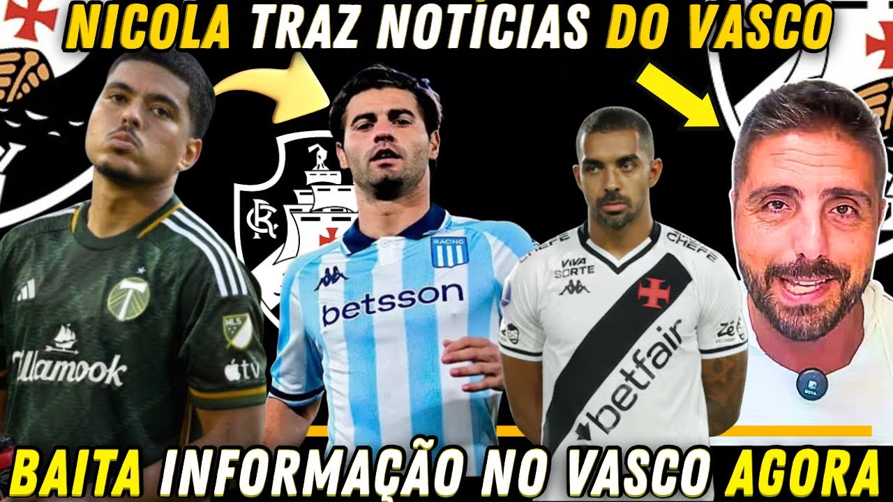 EXCLUSIVO🚨SOSA E EVANDER NA MIRA DO VASCO? | PH NO PALMEIRAS? | NOTÍCIAS DO MERCADO DO VASCO
