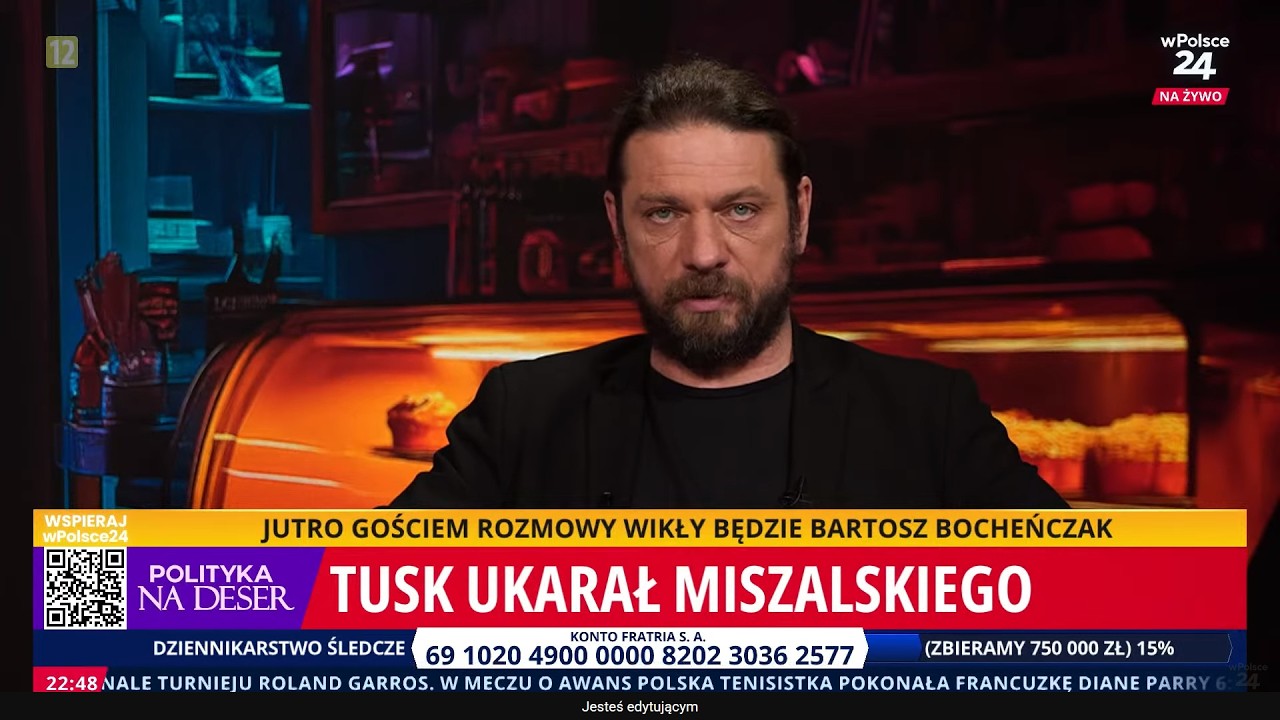 Jak Tusk ukarał Miszalskiego? Polityka na Deser