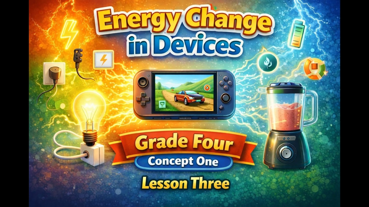 ساينس رابعه ابتدائي ترم ثاني 2026 Science Grade 4 Unit 3 Concept 1 Lesson 3 (حل تدريبات المعاصر)