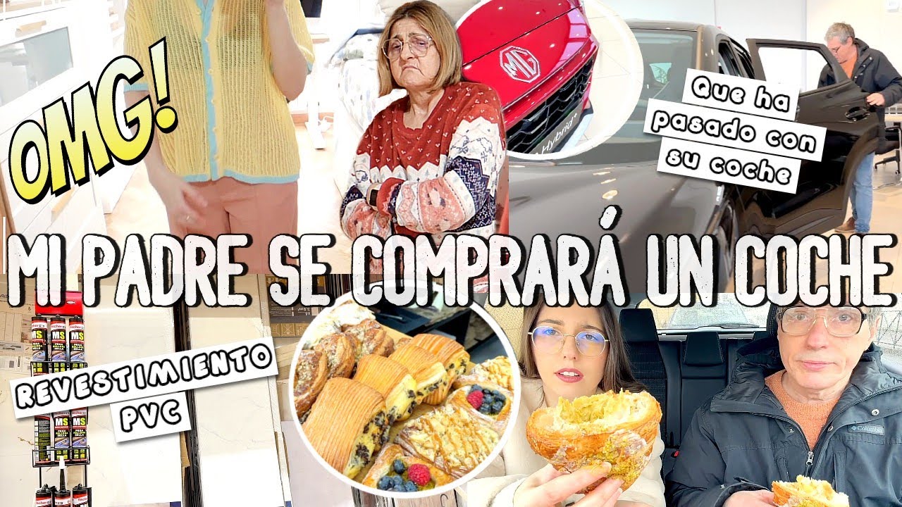 Mi PADRE se COMPRARÁ un COCHE NUEVO 🚘 REVESTIMIENTO PVC 🏚️    NO era lo que ESPERABA 😰| LorenaAndCia