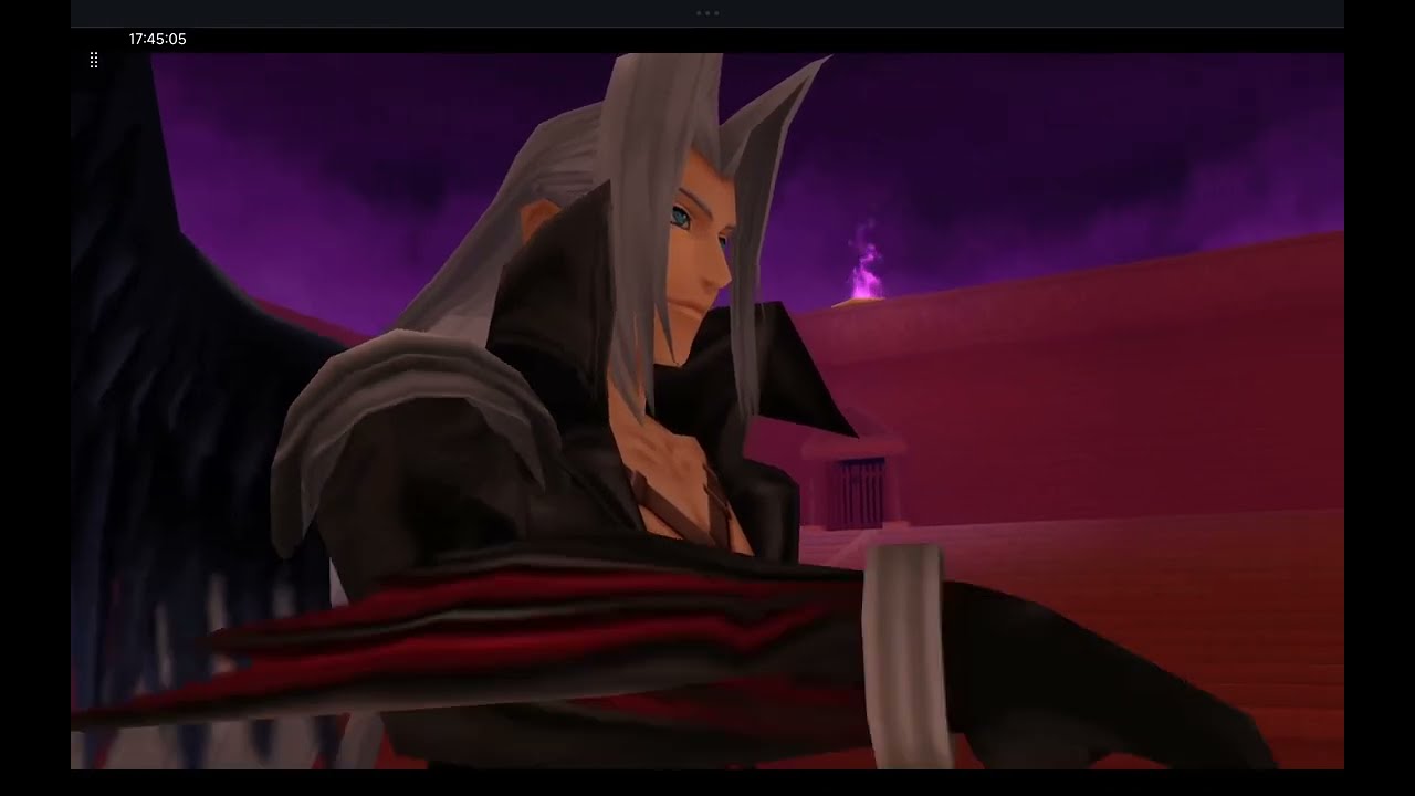 Kingdom hearts final mix - sephiroth boss - oathkeeper - un manco juega kingdom hearts 
