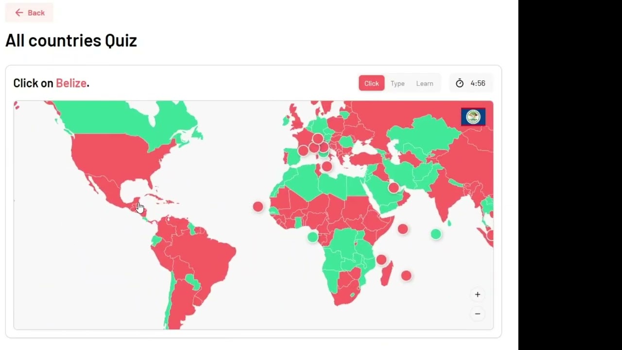 Beat My Score: All Countries Quiz