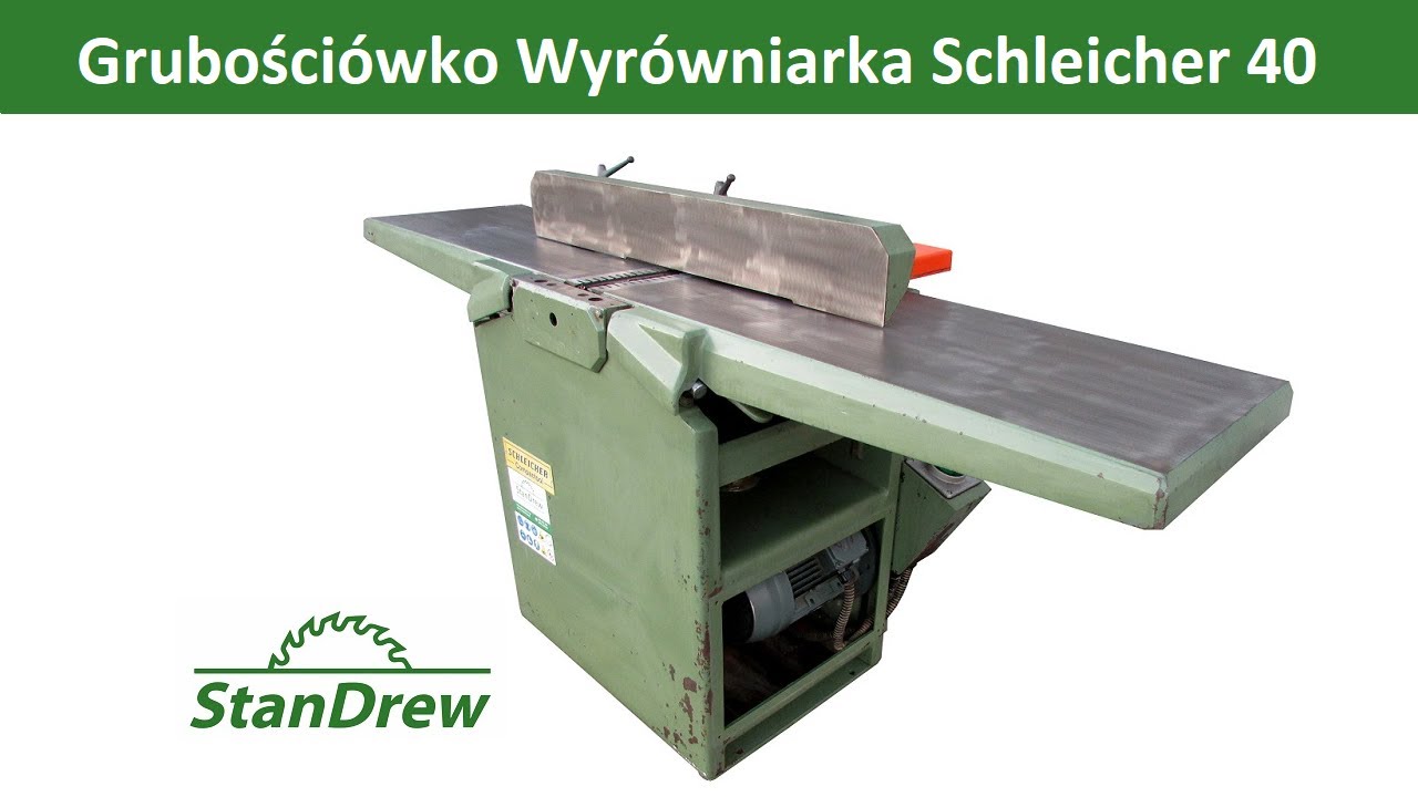 Grubościówko Wyrówniarka Schleicher 40 - StanDrew