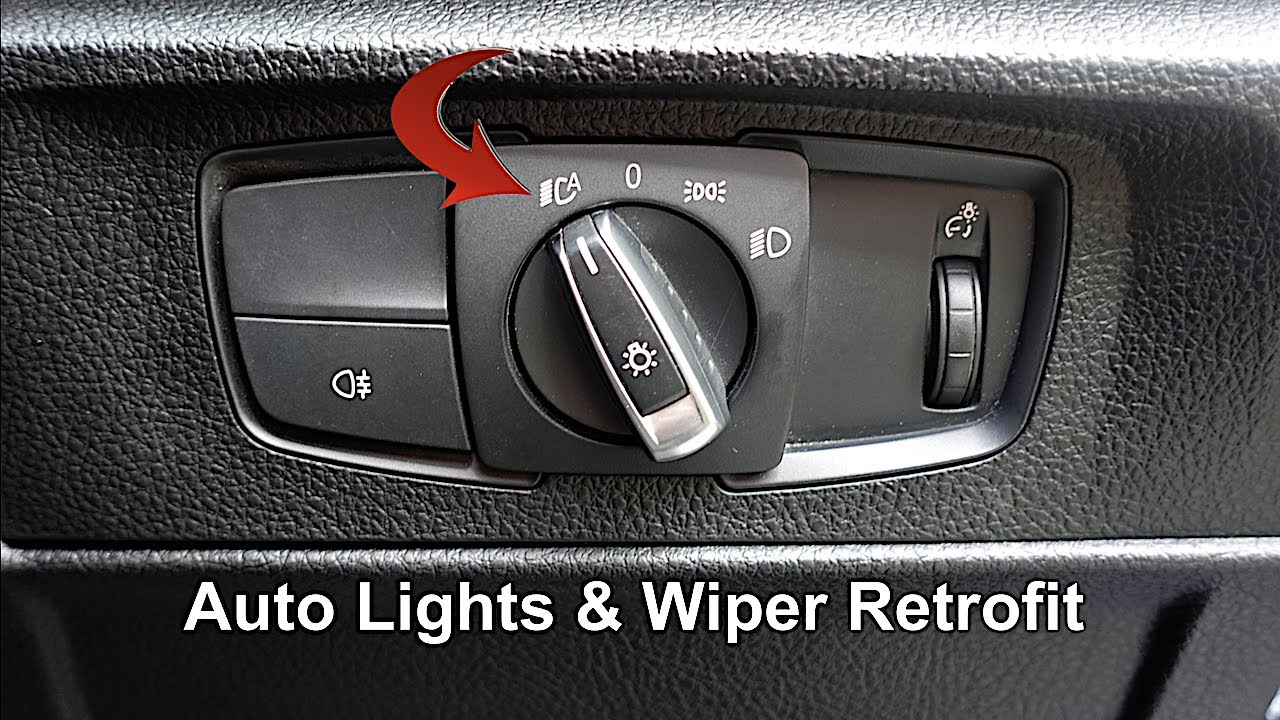 BMW F Series How To Retrofit Auto Lights & Auto Wipers ( F20 , F21 , F22 )