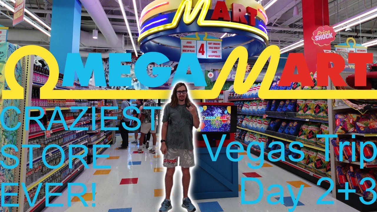 This is the CRAZIEST Grocery Store in the world! -- Vegas Day 2+3 vlog