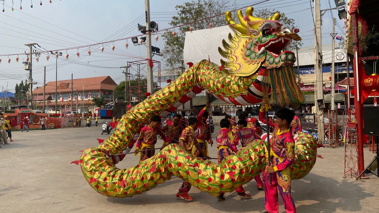 มังกรทอง ชมรมสิงโตบางมูลนาก2562