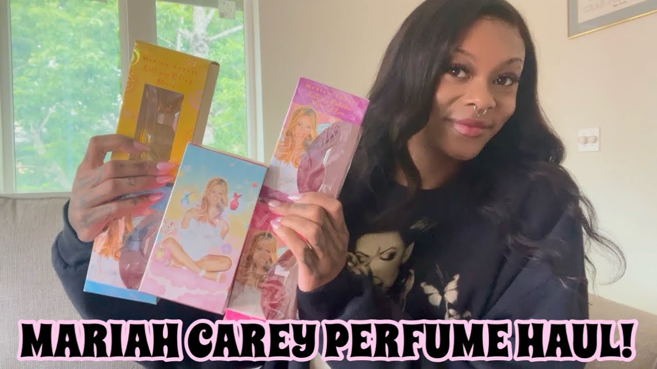 MARIAH CAREY PERFUME HAUL!