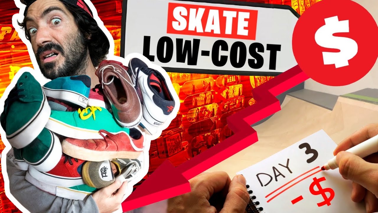 🔥!!GASTE TODO MI DINERO EN ZAPATILLAS!!🔥SKATE low cost trip/DIA3