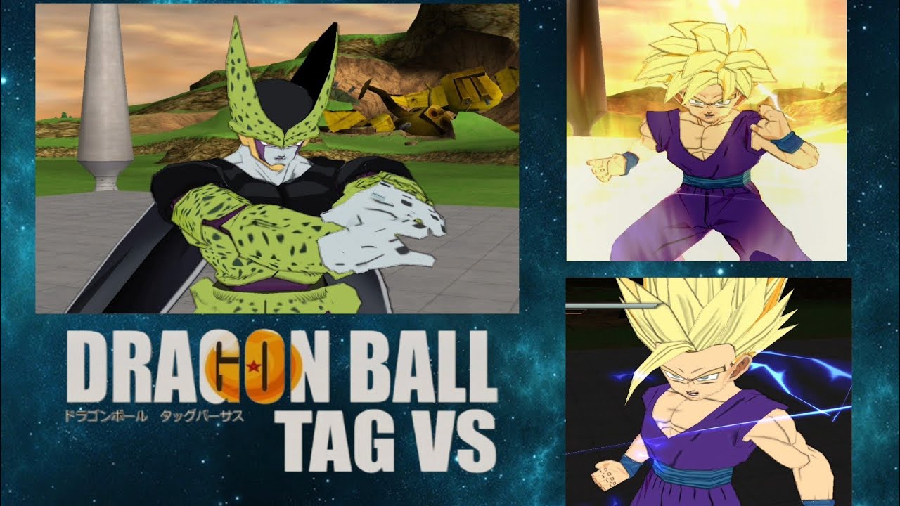 Gohan joven vs Cell perfecto (ttt mod) Tag vs gameplay 