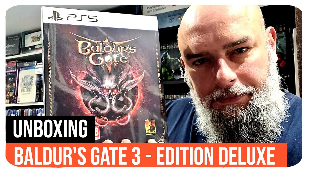 UNBOXING - BALDUR'S GATE III DELUXE EDITION - LE GOTY ENFIN EN PHYSIQUE !