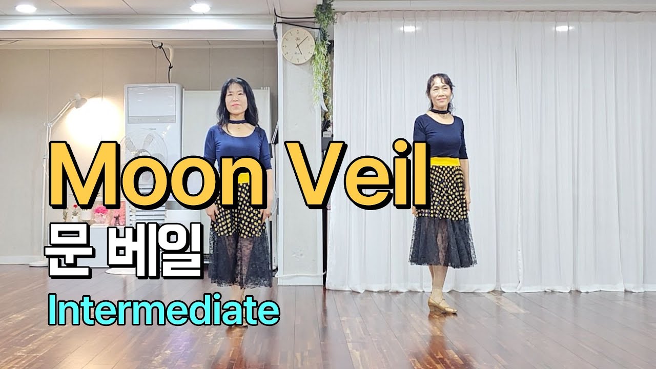 Moon Veil Line Dance | Intermediate NC2S | 문 베일 라인댄스 | 진현숙Linedance | 라인댄스와 함께 오늘도 건행💙
