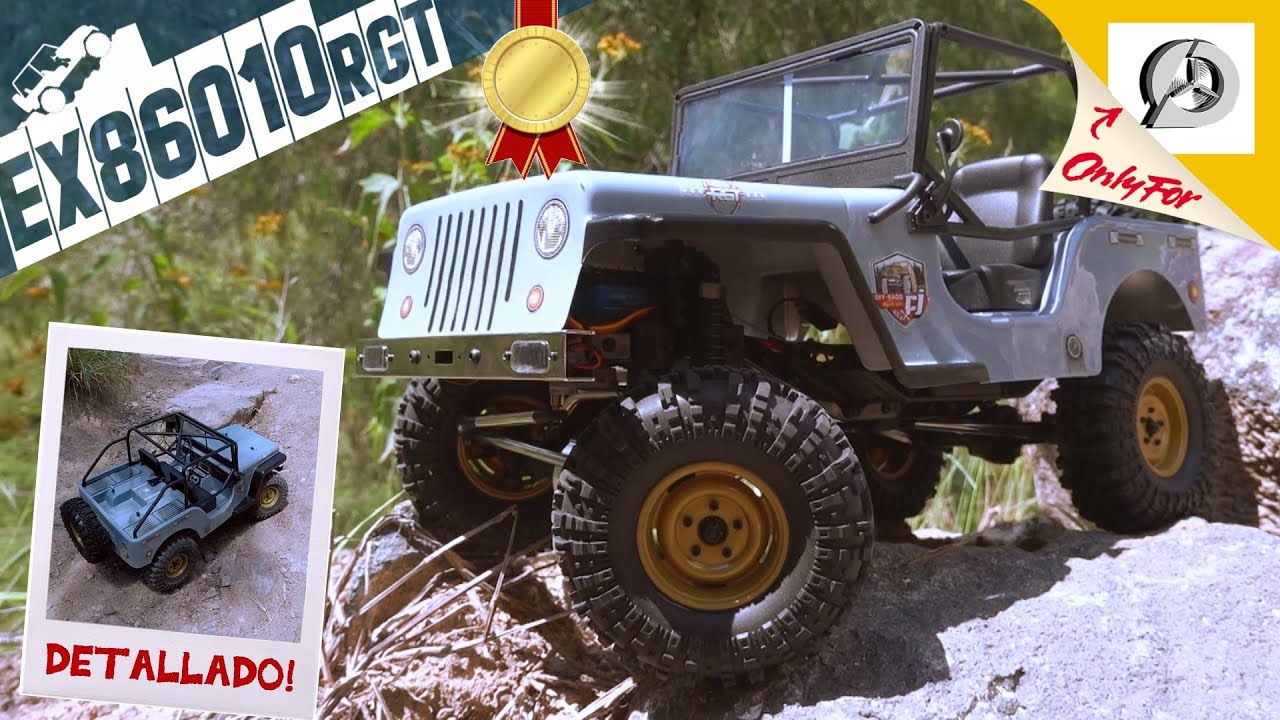 Jeep Crawler RGT EX86010 CJ 1/10 ¡MI FAVORITO! 4WD | DRONEPEDIA