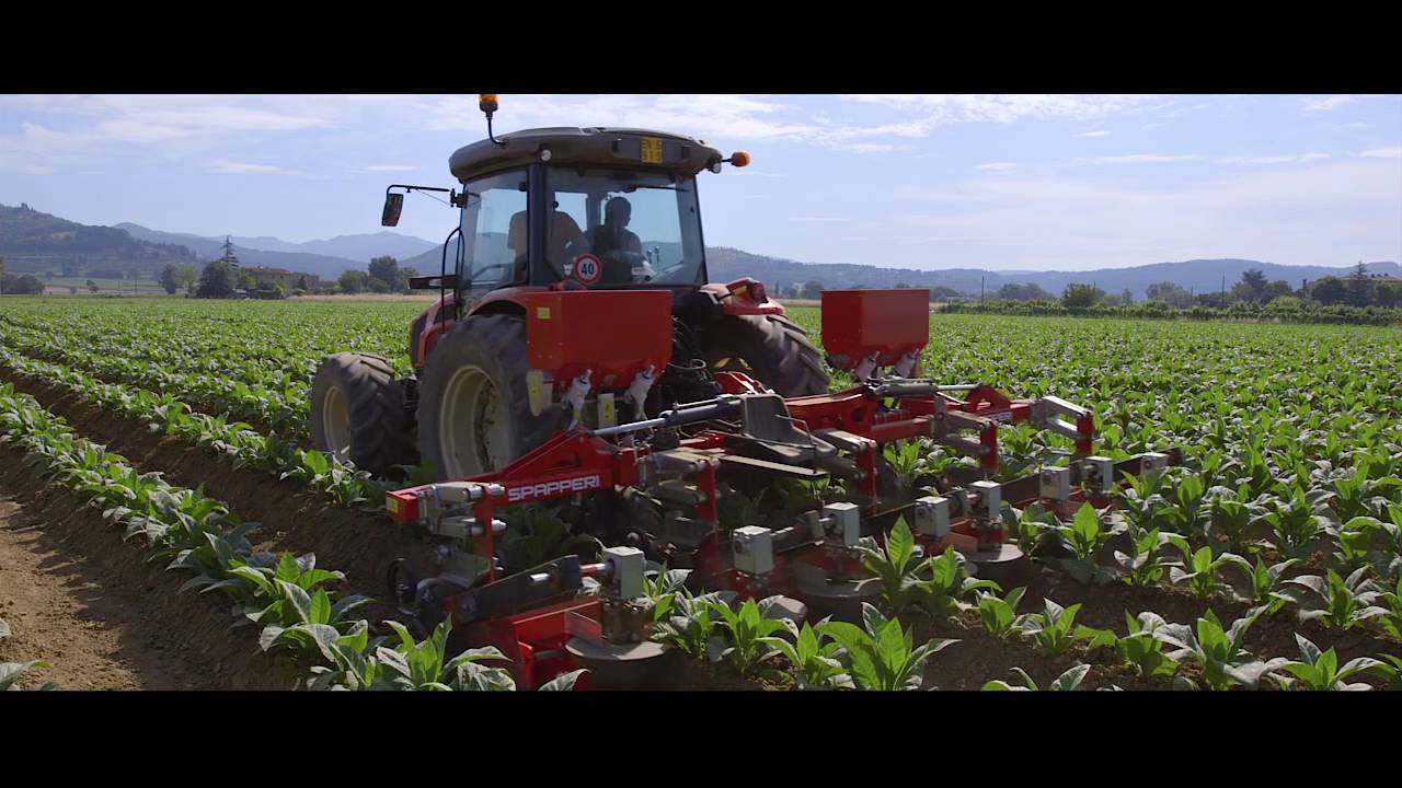 SPAPPERI SC400 series - Tobacco's ridging machine