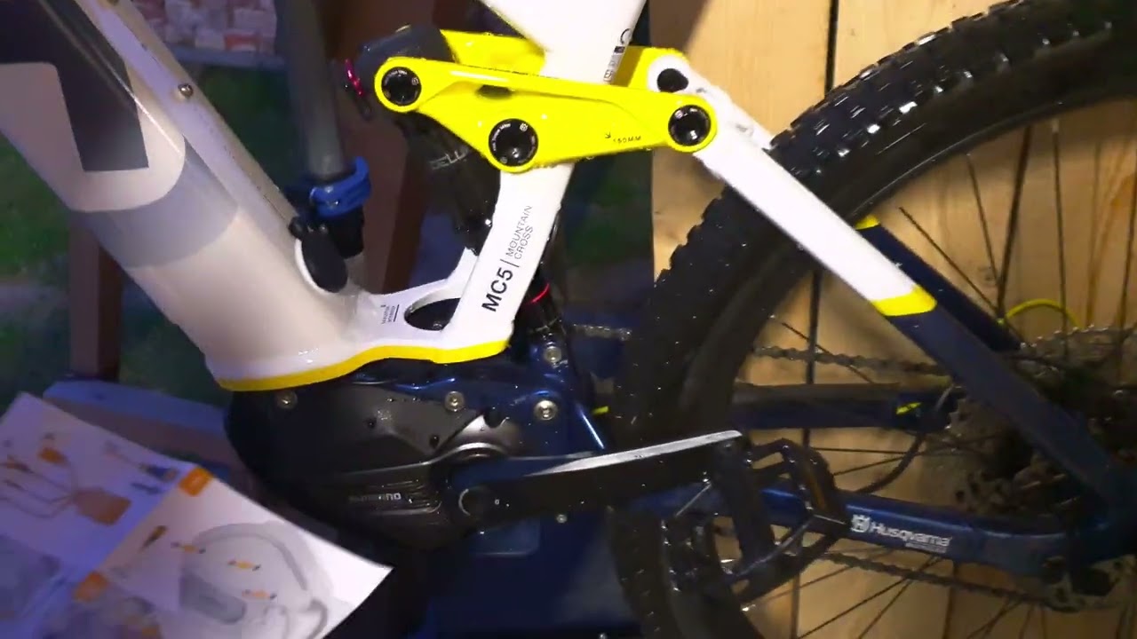 Montaż Speedbox 1.3 B do roweru Husqvarna Mountain Cross 5 MC5 z silnikiem shimano ep8 błąd E020