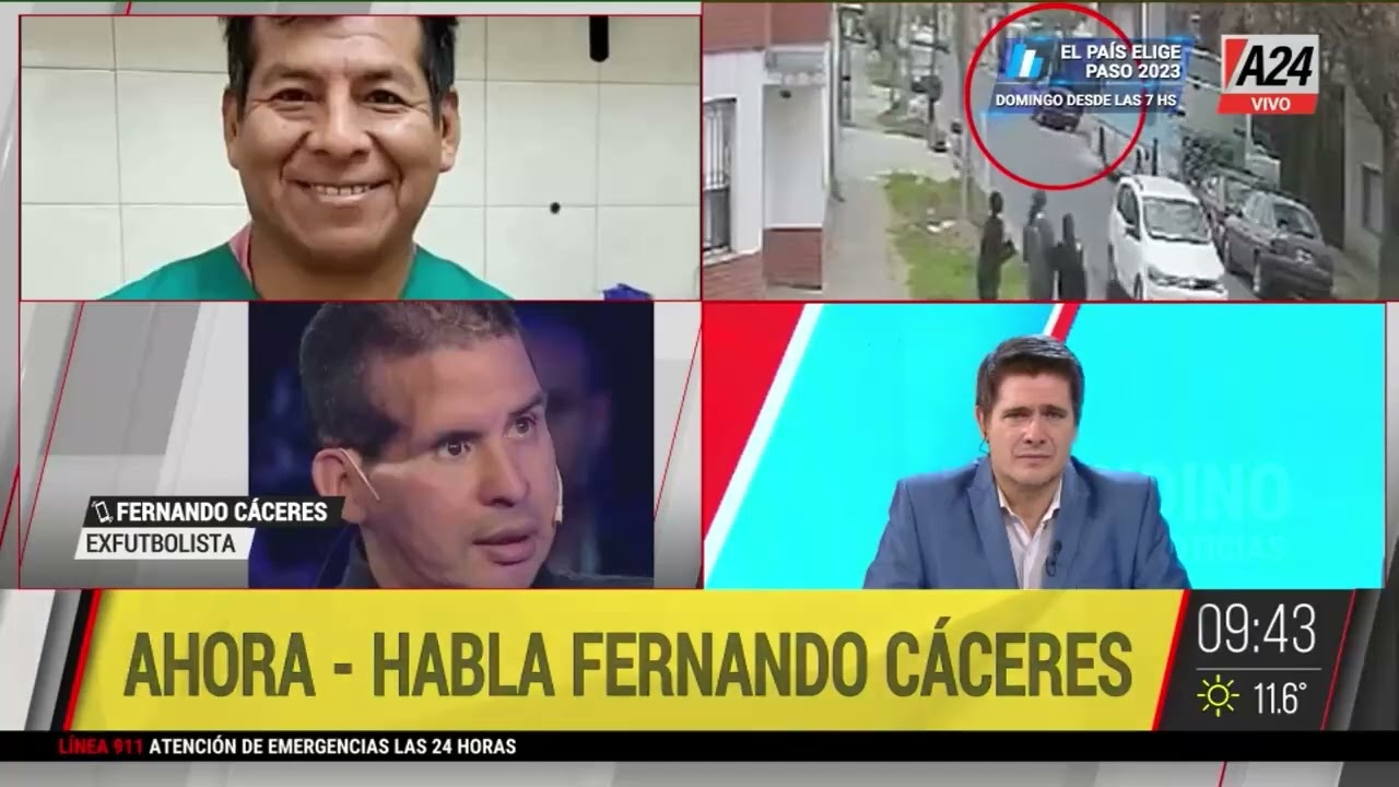 🔴 El milagroso vínculo que compartían Fernando Cáceres y el médico asesinado en Morón