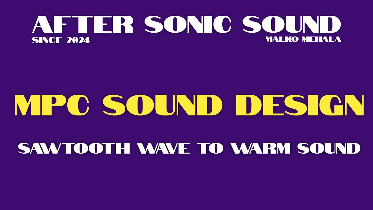 После Sonic Sound пилообразная волна переходит в Warm Sound