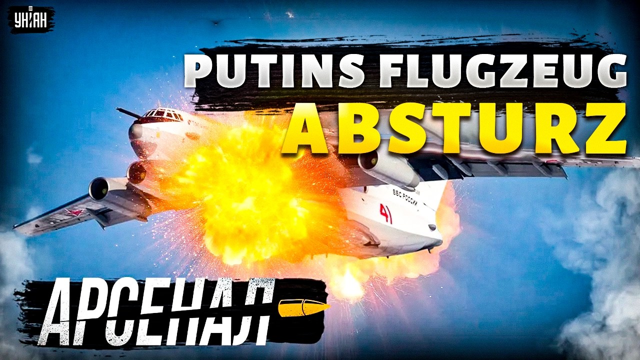 PUTINS FLUGZEUG ZERSTÖRT! A-50 stürzt nach Explosion ab