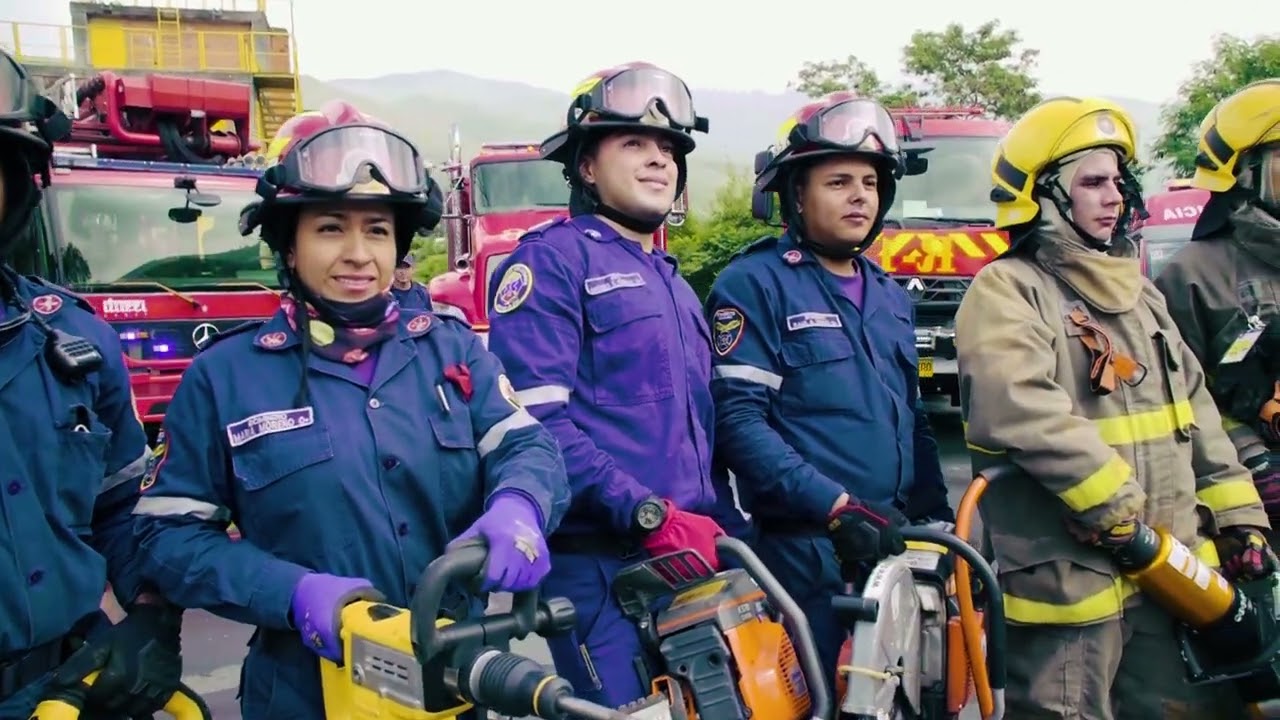 HIMNO DE LOS BOMBEROS DE COLOMBIA | BENEMÉRITO CUERPO DE BOMBEROS VOLUNTARIOS DE CALI