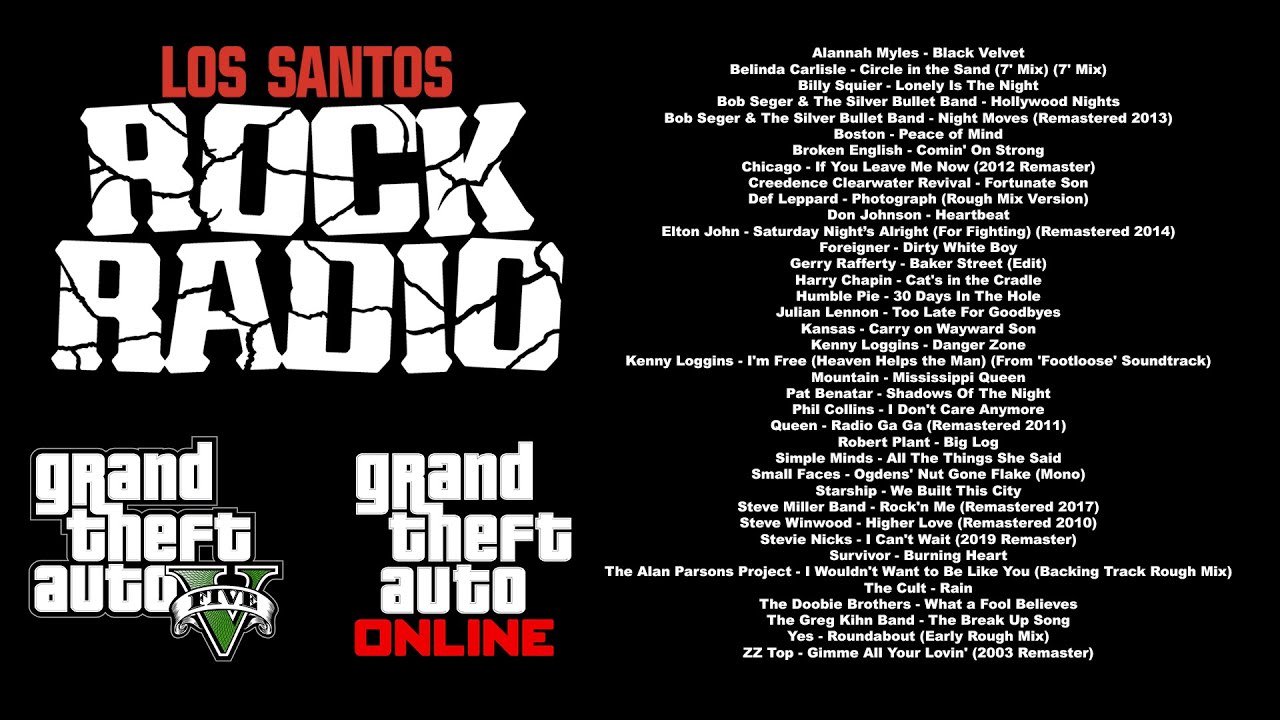 GTA V/GTA Online - Los Santos Rock Radio