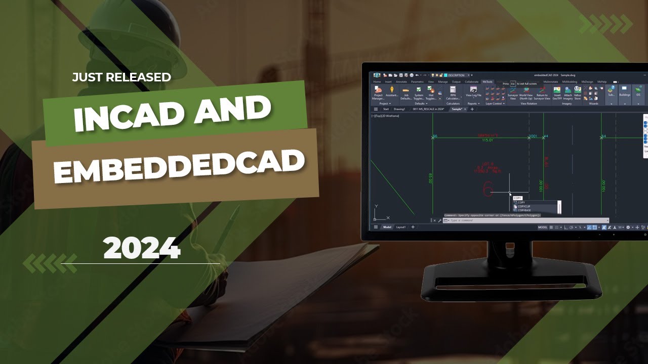MicroSurvey embeddedCAD and inCAD 2024 - Overview