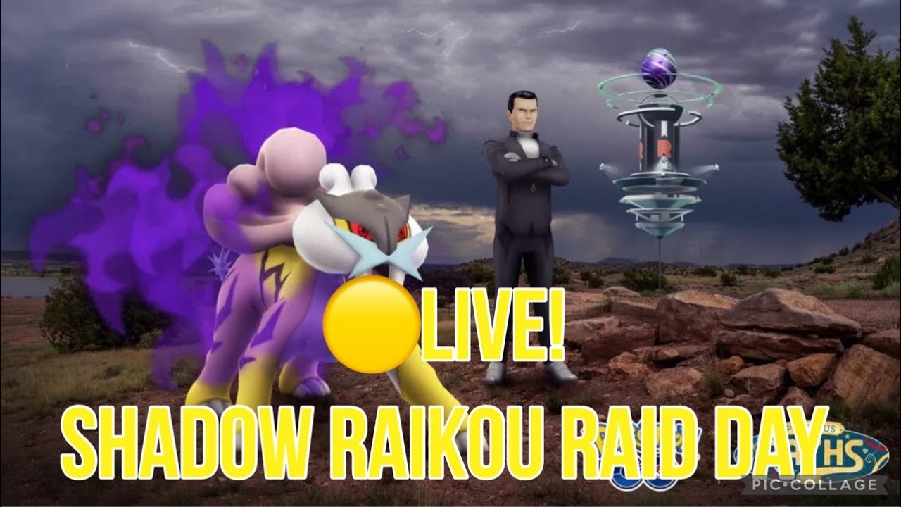 LIVE - ⚡️😈Shadow Raikou Raid Day! SHUNDO Raikou Hunt!