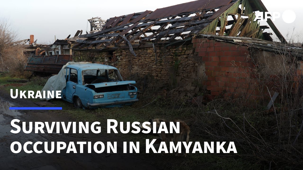 How a family survived Russian occupation in a Ukrainian village | AFP