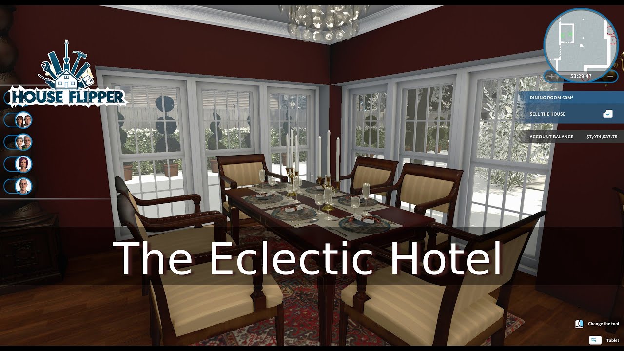 HOUSE FLIPPER #20 The Eclectic Hotel (Alone Home)