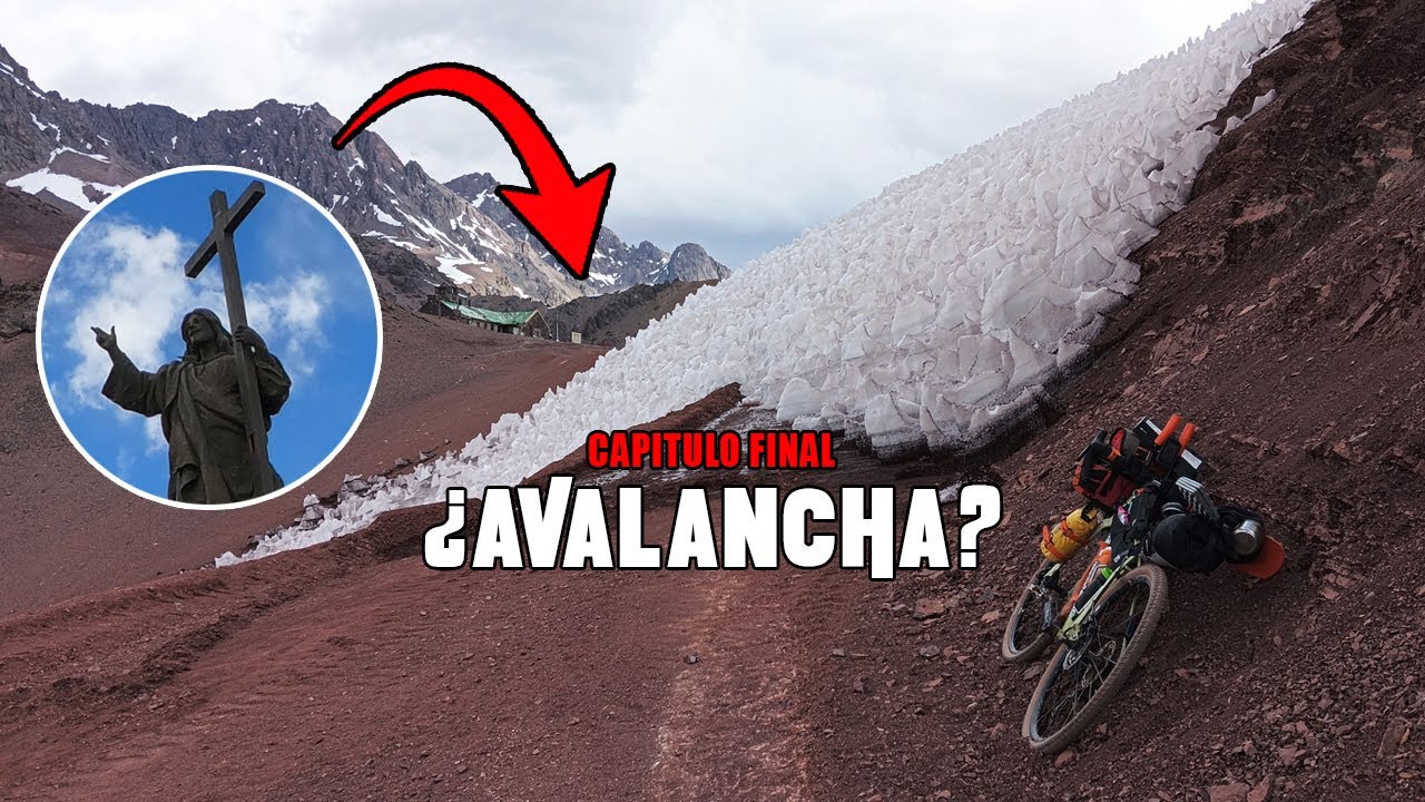 Subo al CRISTO Redentor de Los Andes en BICICLETA | El Cruce P3
