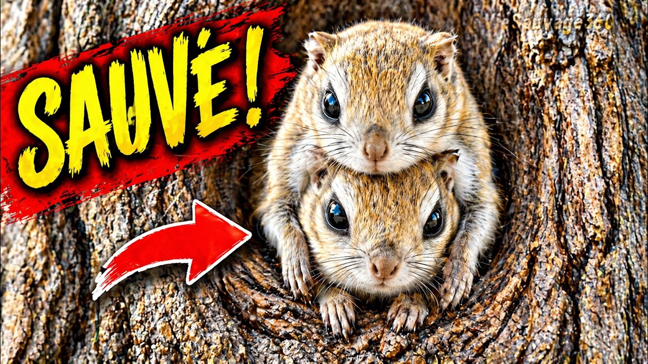 &Eacute;cureuil Volant de Neige : Le R&eacute;cit du Plus Mignon des Aventureux !❄️ #animaux #documentaire #nature