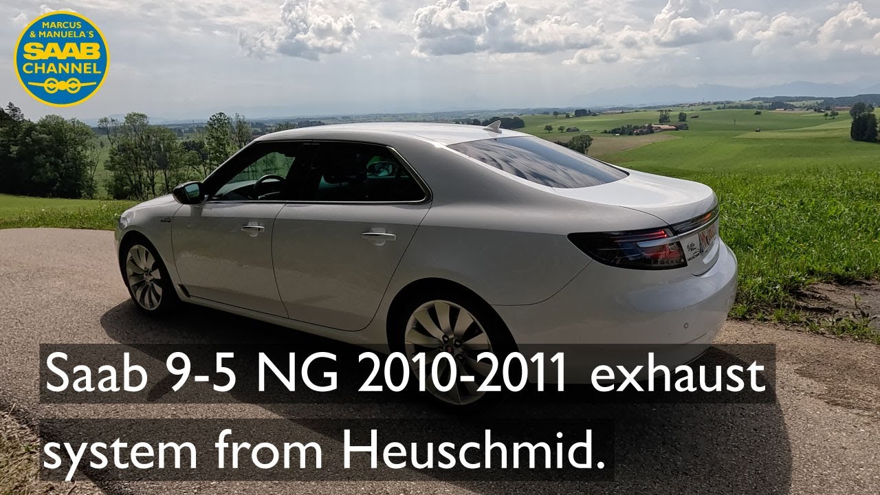 Saab 9-5 NG 2010-2011 Exhaust system from Heuschmid.
