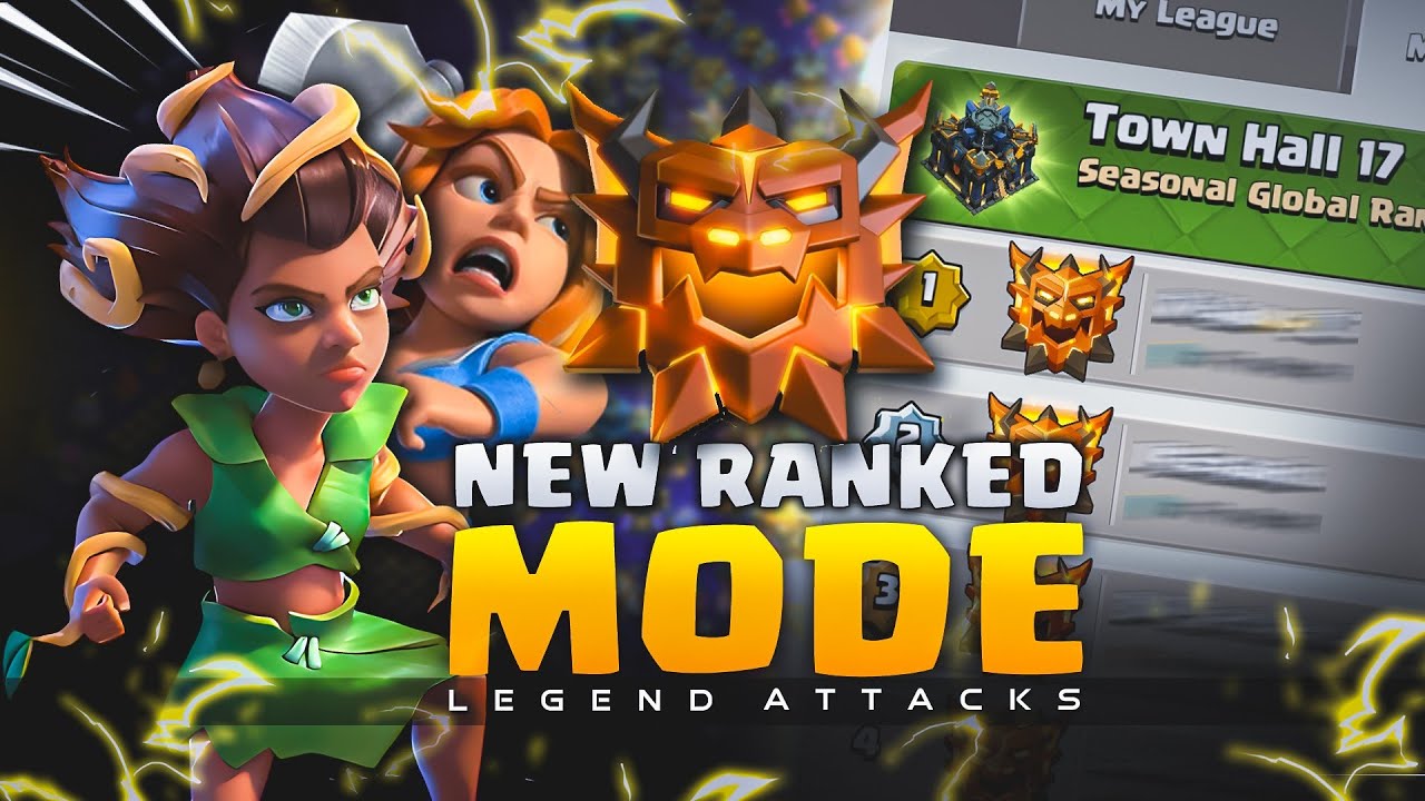 New Ranked mode Legend Attacks | The Strongest Attack Strategy for TH17 (Clash of Clans)