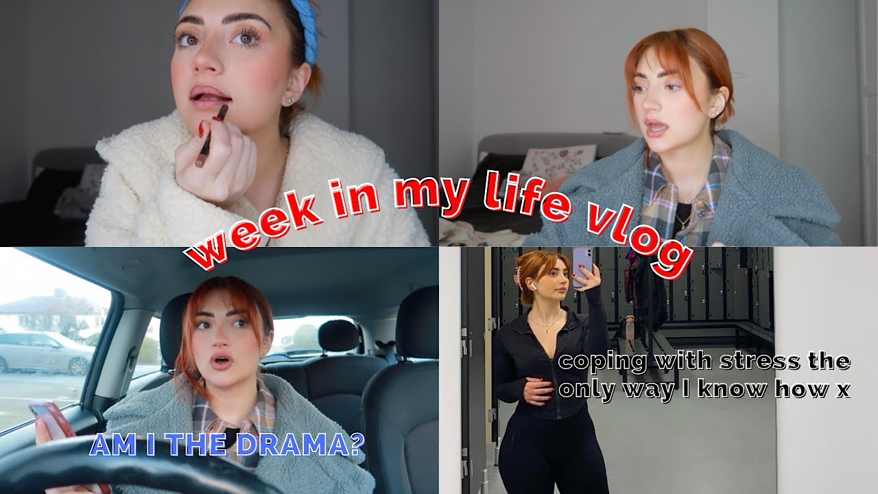 Work week in my life: I went to the gym every day (it was a stressful week)