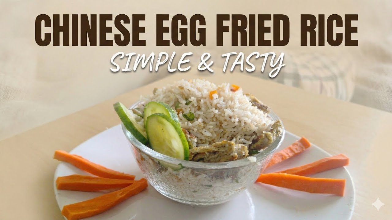 Chinese style Egg fried rice || simple egg fried rice recipe || easy and tasty ||