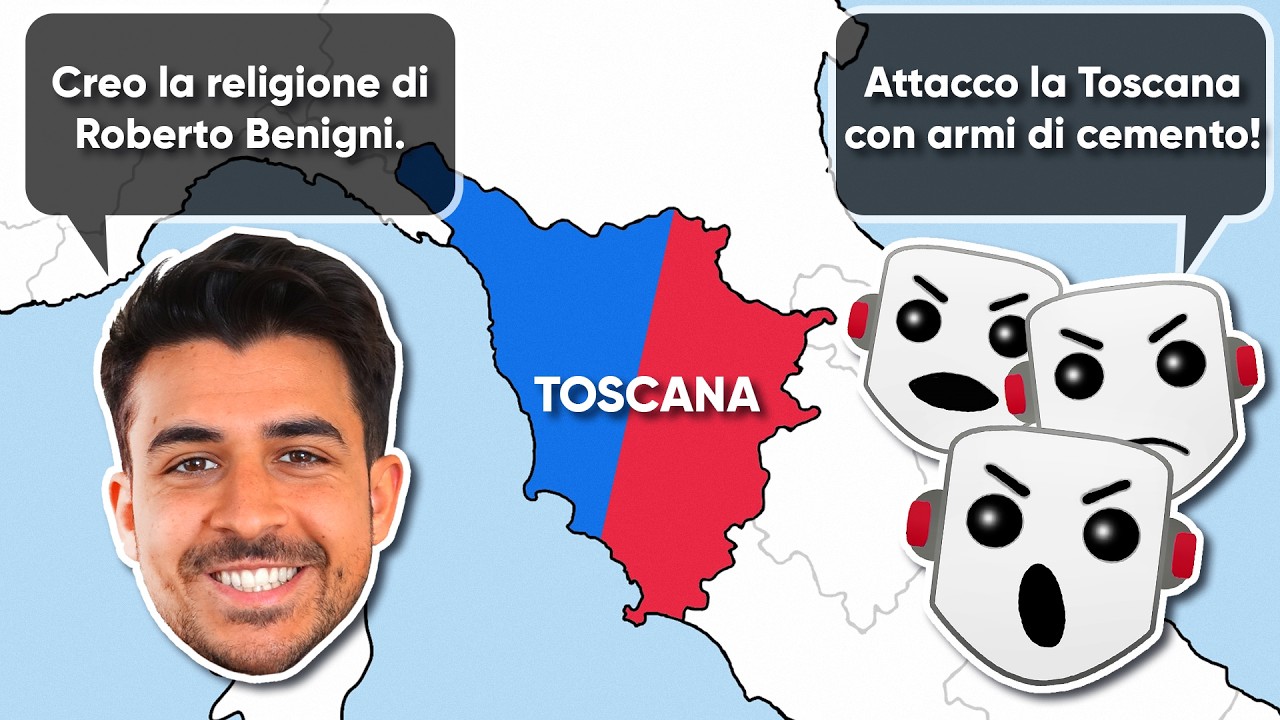 La mia chat ed io INVADIAMO L'ITALIA con l'IA!