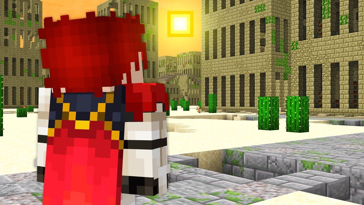 ENCONTREI UMA CIDADE FANTASMA NESSE MUNDO DE MINECRAFT
