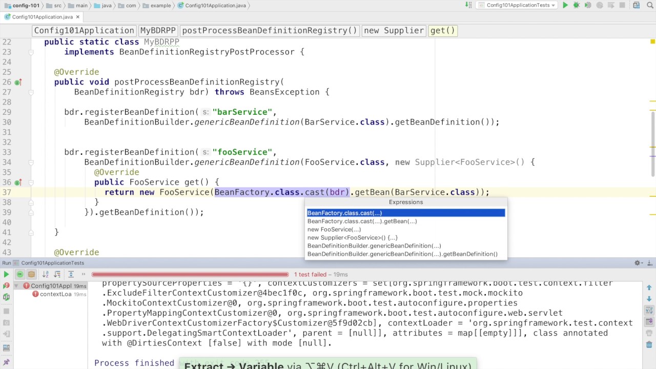 Spring Tips: Programmatic Bean Registration in Spring Framework 5.0