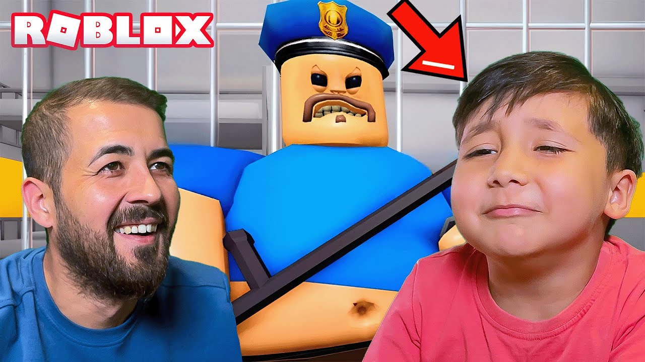 Yarış Yaptık Ege'yi Yendim 😄 | Roblox Barry's Prison Run V2