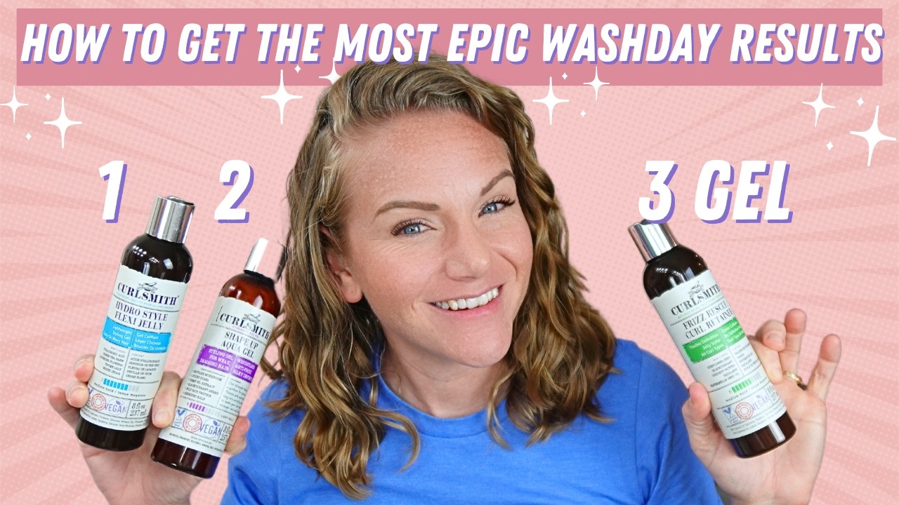 123 GEL | Top Three Favorite Curlsmith Gels!