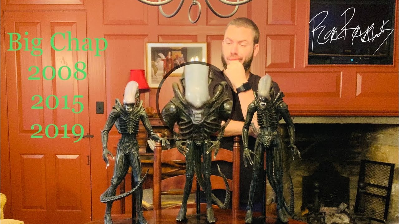 NECA: Alien “Big Chap” 1:4 Scale Figure Comparison (2008, 2015, 2019)