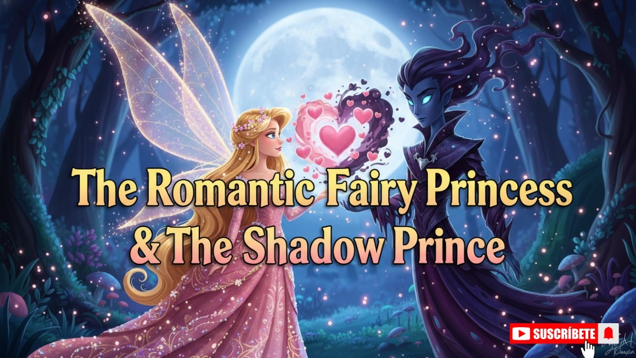 The Romantic Fairy Princess and the Shadow Prince | Magical Love Fairytale Story