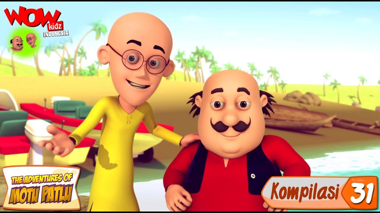 Kompilasi - 31 | Motu Patlu dalam Bahasa - Animasi 3D Kartun | WowKidz Indonesia