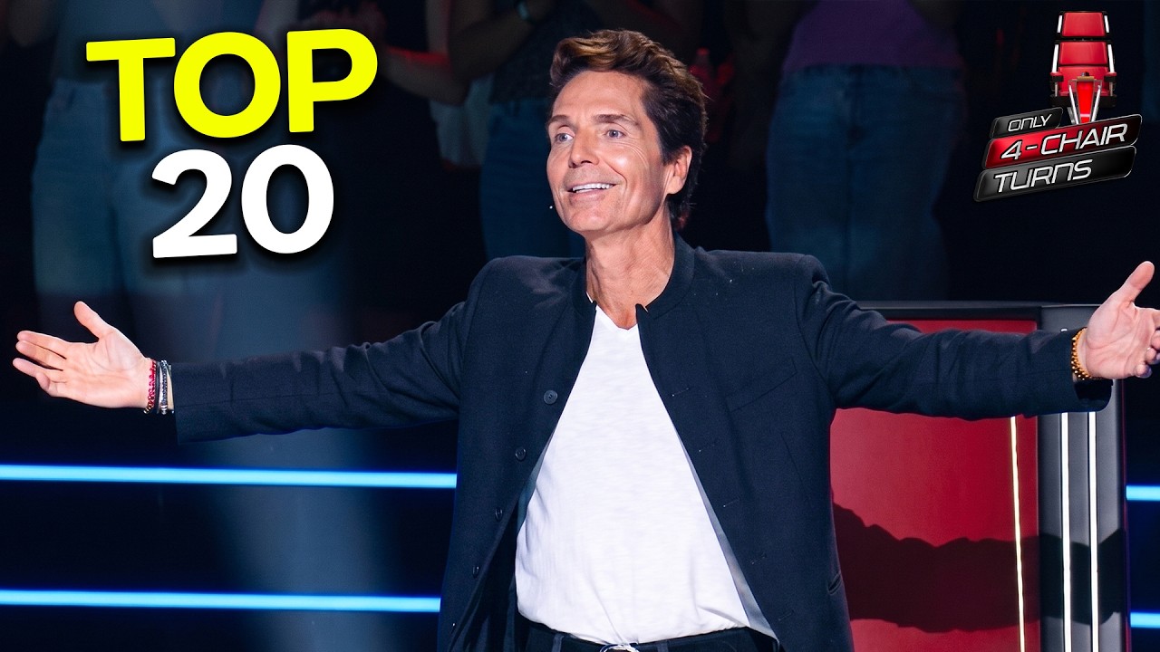 The Most JAW-DROPPING 4 Chair Turns On The Voice | Top 20