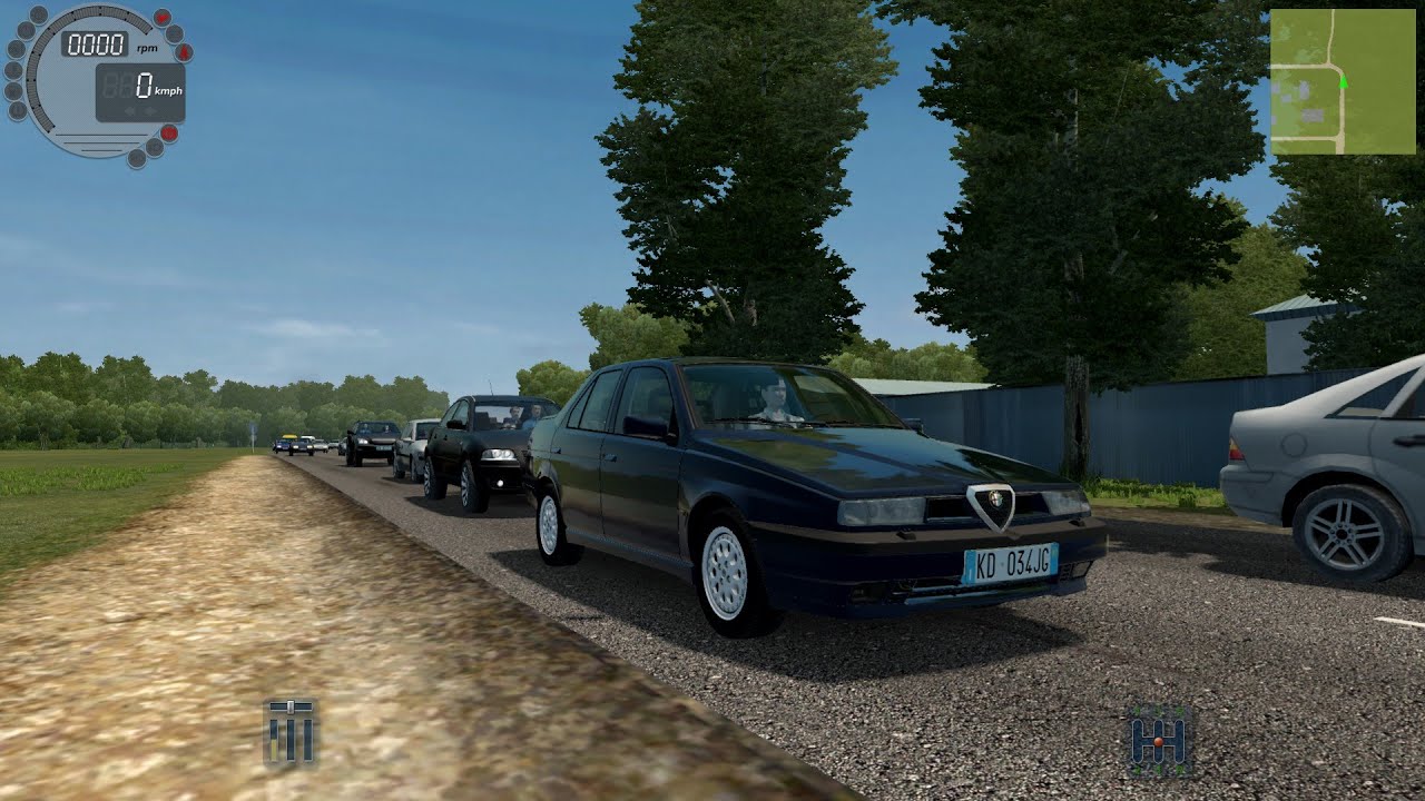 POV Driving Alfa Romeo 164