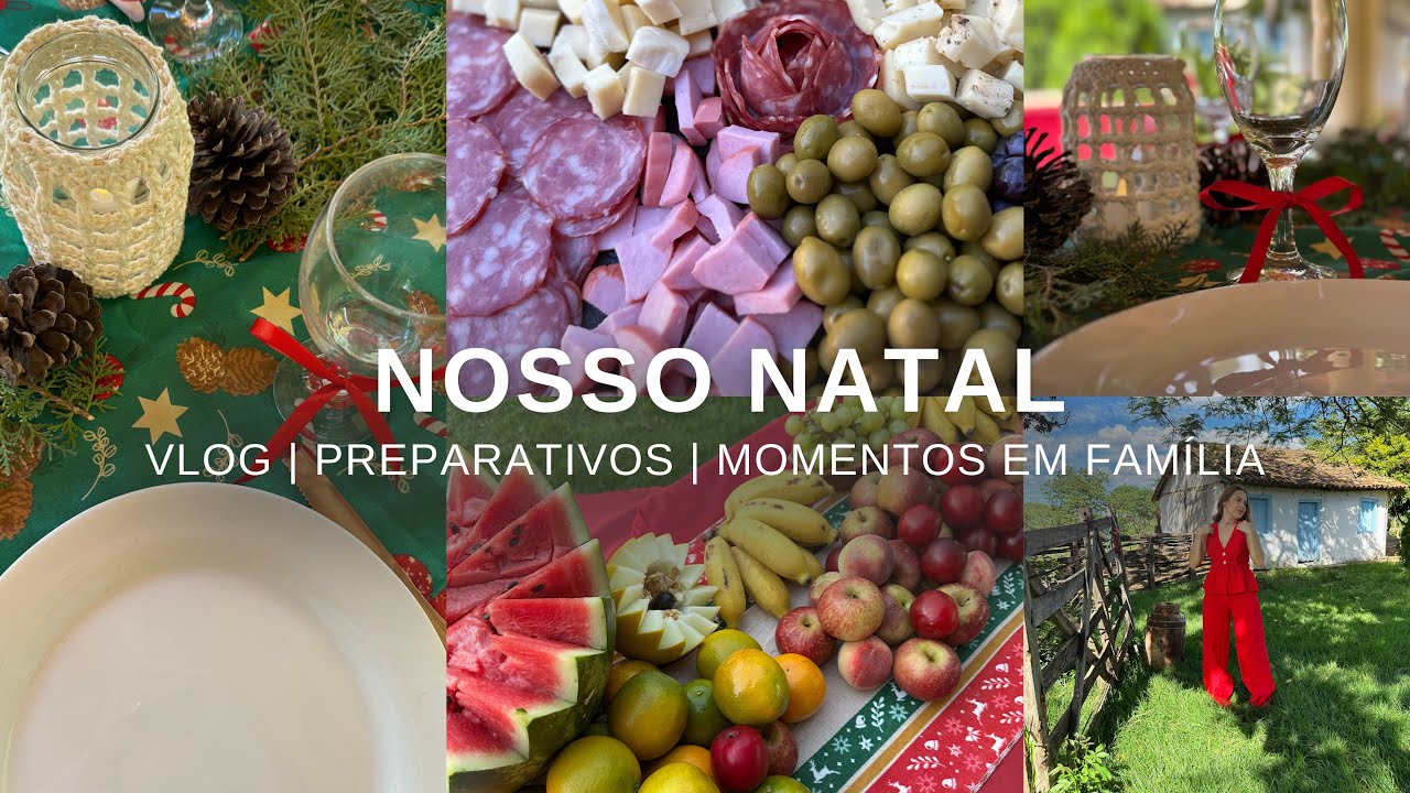 VLOG DE NATAL| Preparativos, momentos em família, noite especial 🎄✨❤️