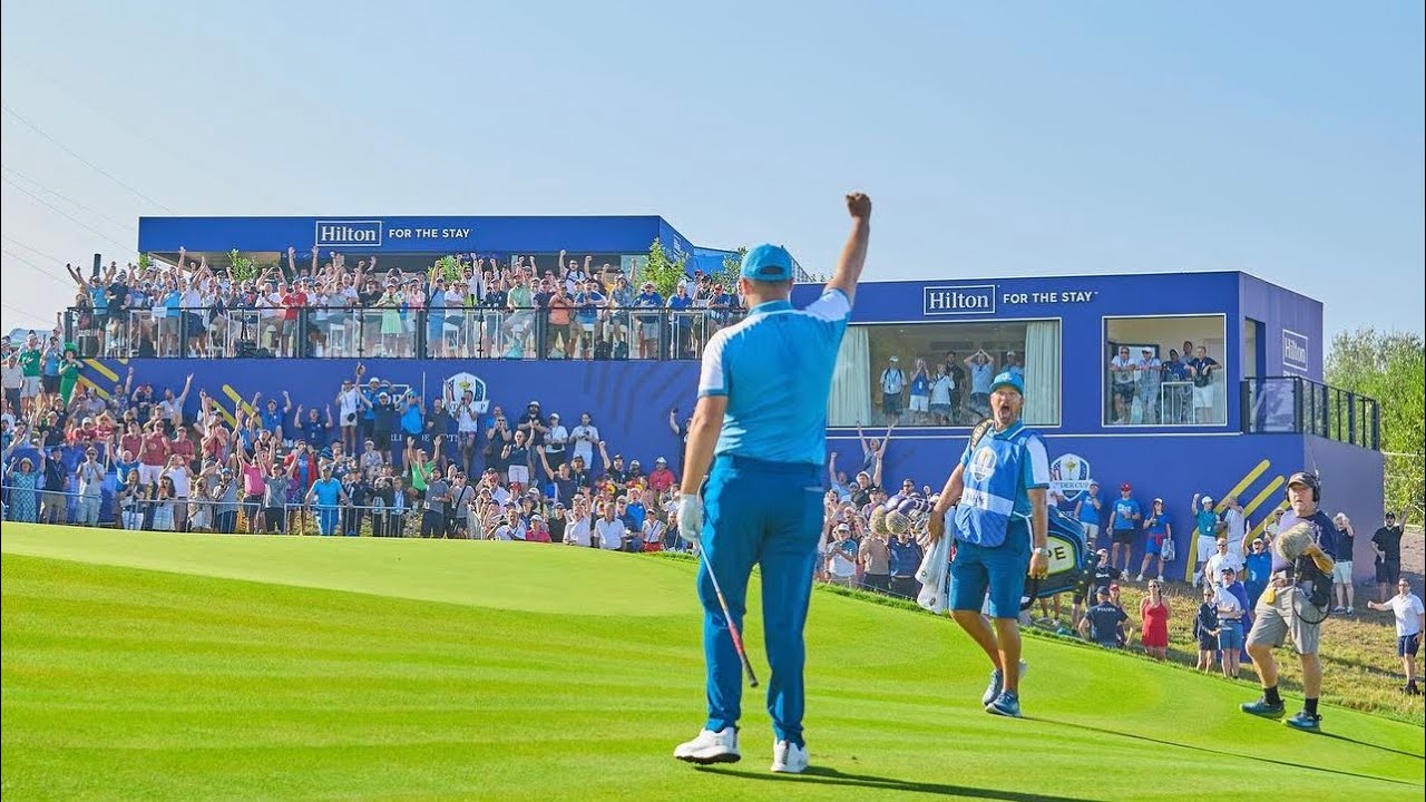 A WEEKEND AT THE RYDER CUP WITH HILTON!!