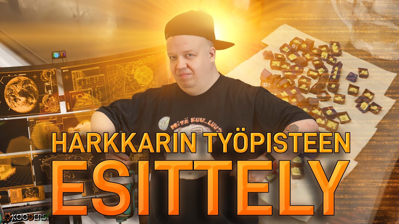 Harkkarin työpisteen esittely
